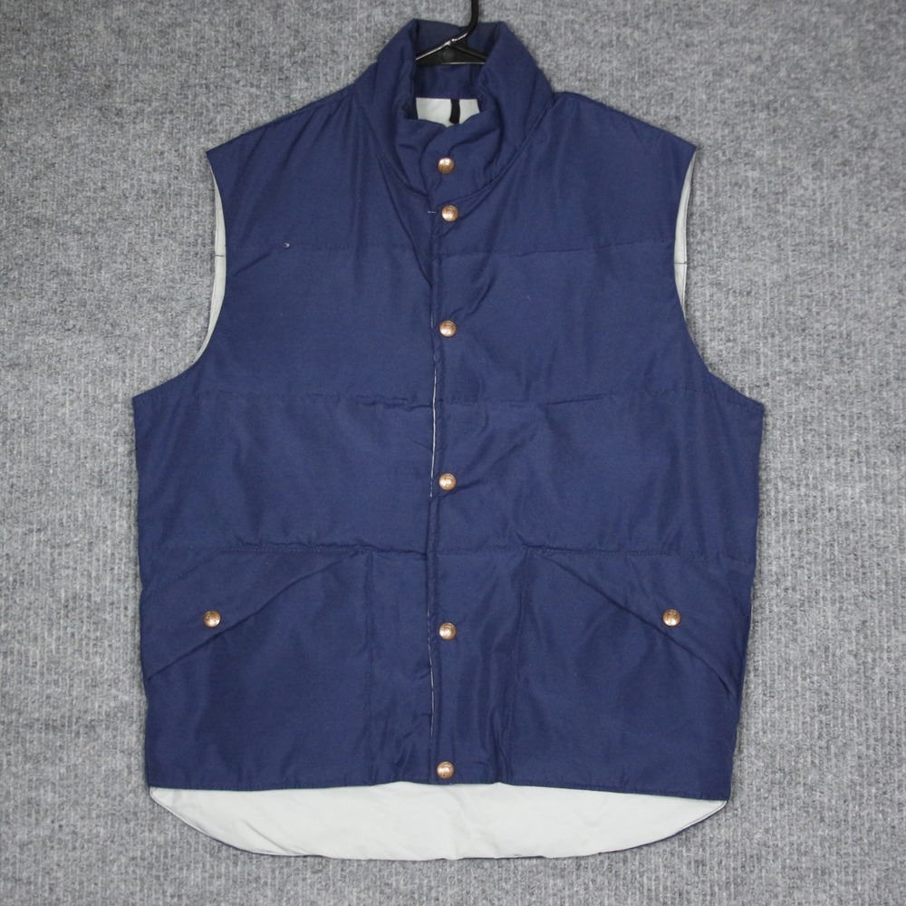Penfield Mens Puffer Vest Navy Blue Insulated Outdoor Adventure Size M‎